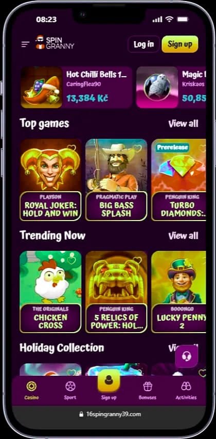 SpinGranny Betrug oder seriös? – Das Spielangebot: 6.000 Titel und bekannte Provider