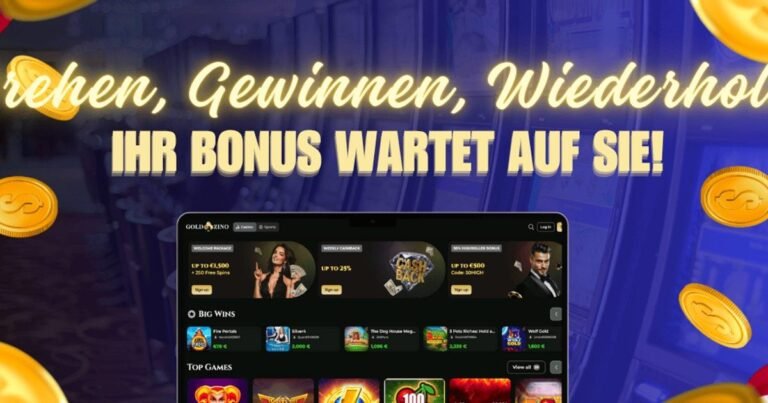 Goldzino Bewertung und Willkommensbonus